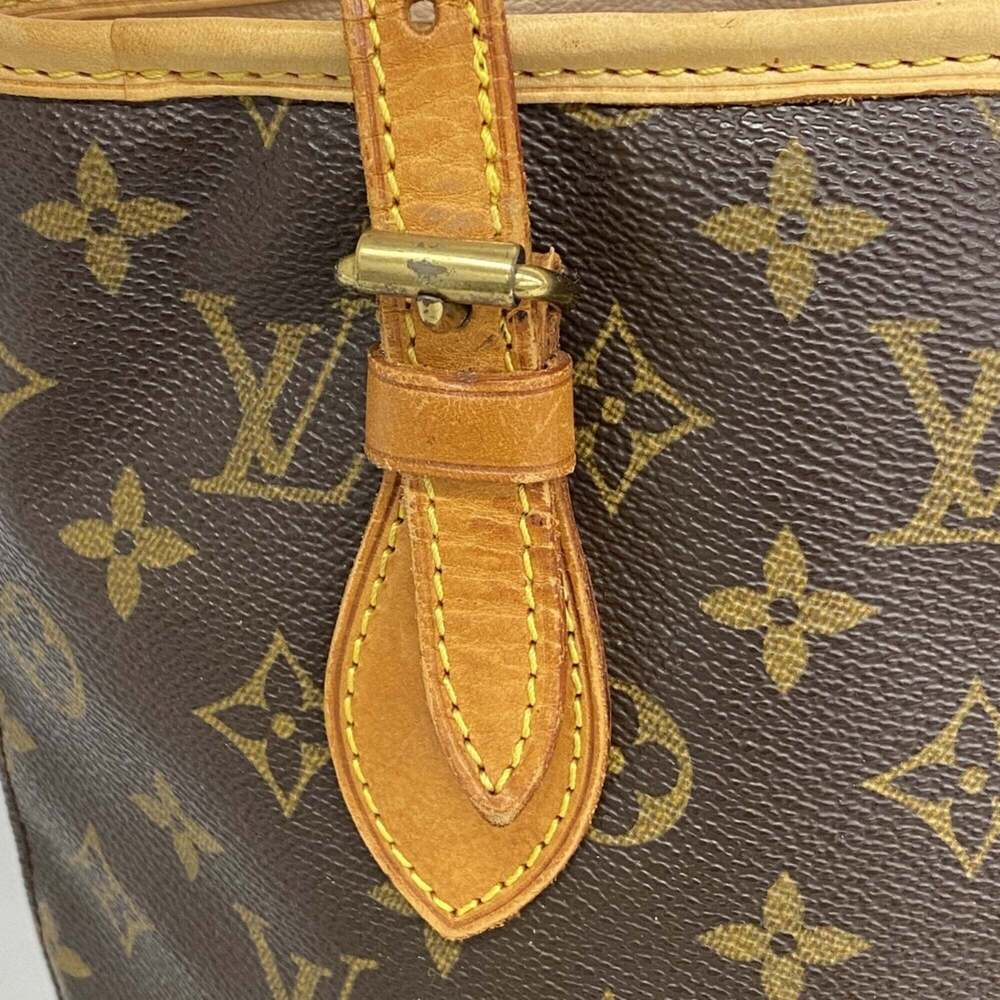 LOUIS VUITTON Authentic Brown Monogram Tote Bag - Picture 7 of 11